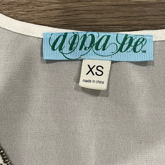 Ivory Rhinestone blouse - Picture 10 of 10